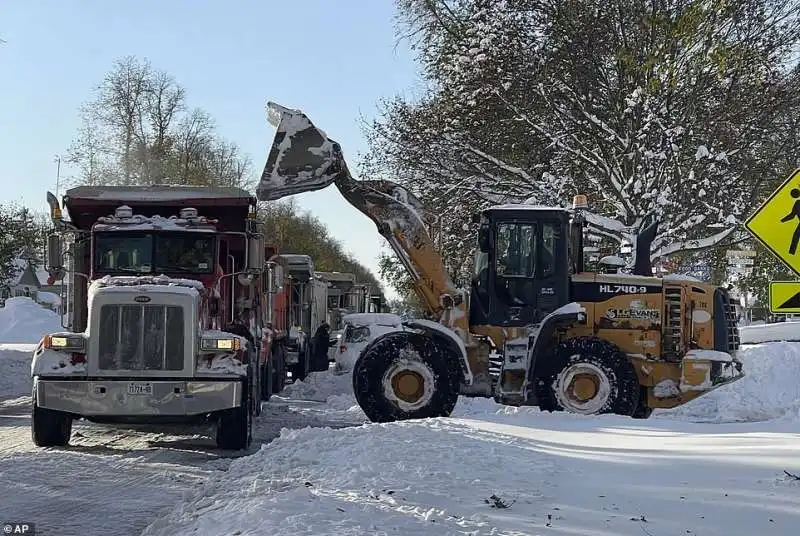 tempesta di neve stato di new york 2