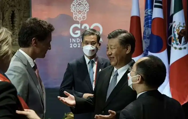 xi jinping e just trudeau al g20 di bali 3