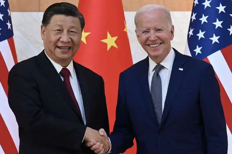 xi jinping joe biden  al g20 di bali  