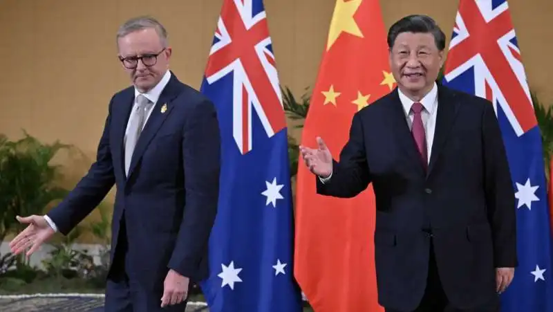 ANTHONY ALBANESE - XI JINPING 