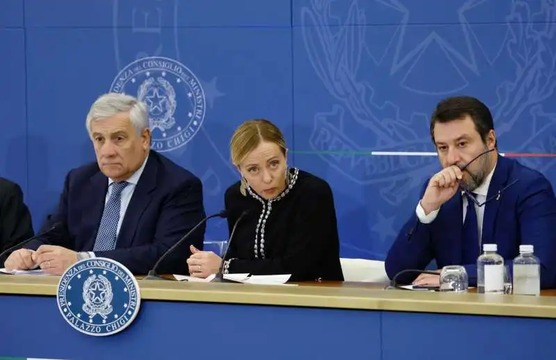 antonio tajani   giorgia meloni   matteo salvini  2 