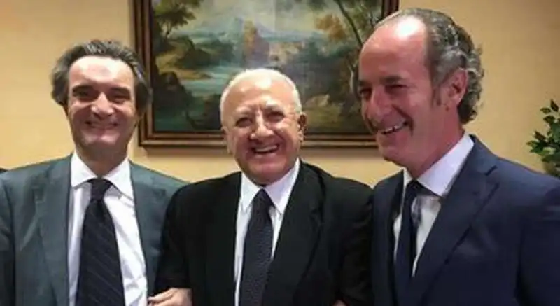 ATTILIO FONTANA - VINCENZO DE LUCA - LUCA ZAIA