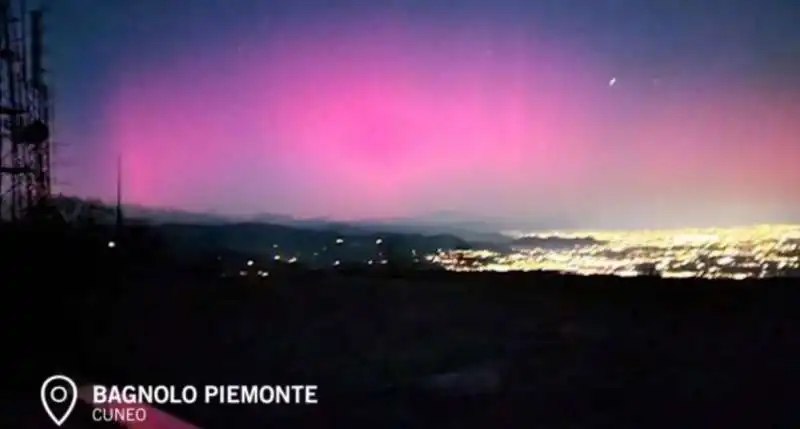 aurora boreale in italia   12