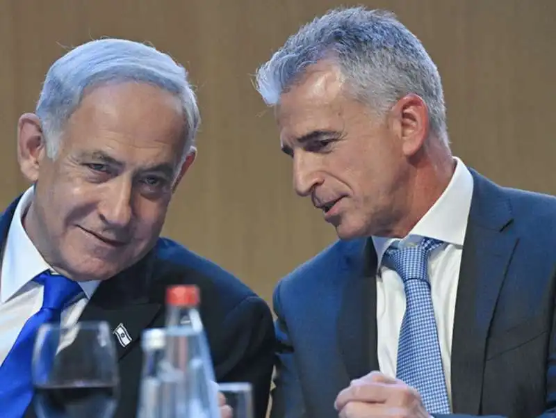 BENJAMIN NETANYAHU DAVID BARNEA