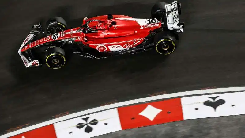 charles leclerc gp las vegas 1