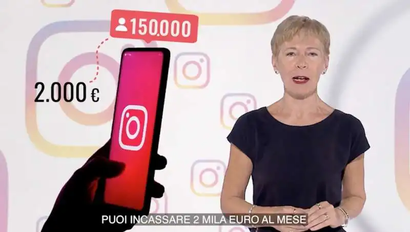 come guadagnare con i social - milena gabanelli 3