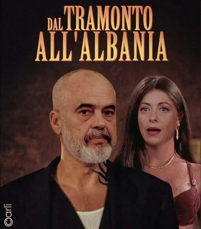 DAL TRAMONTO ALL ALBANIA - MEME BY EMILIANO CARLI 