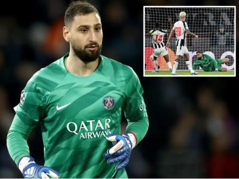 donnarumma psg newcastle