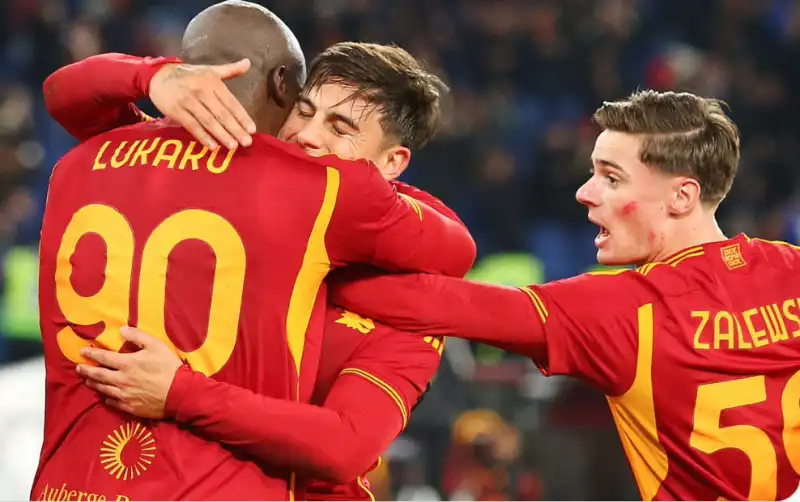 dybala lukaku roma udinese