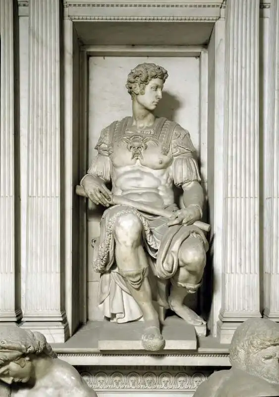 giuliano de medici di michelangelo