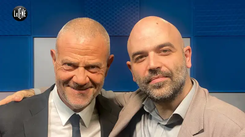 giulio golia e roberto saviano 2