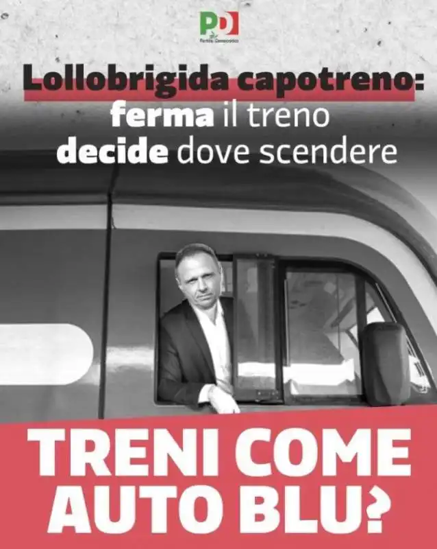 IL PD CONTRO FRANCESCO LOLLOBRIGIDA