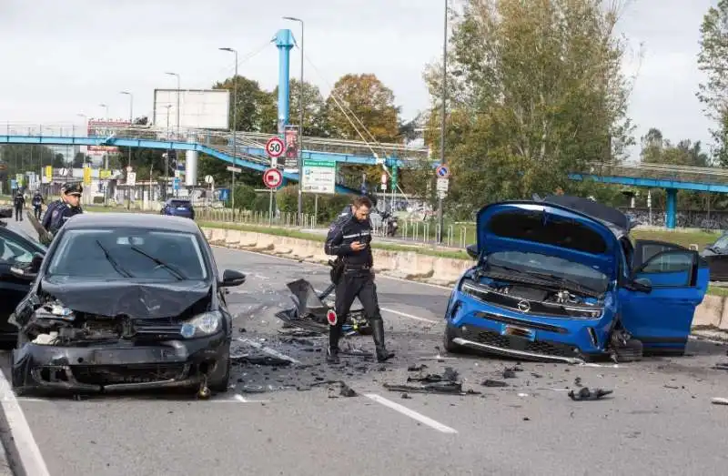 incidente viale forlanini   milano   4