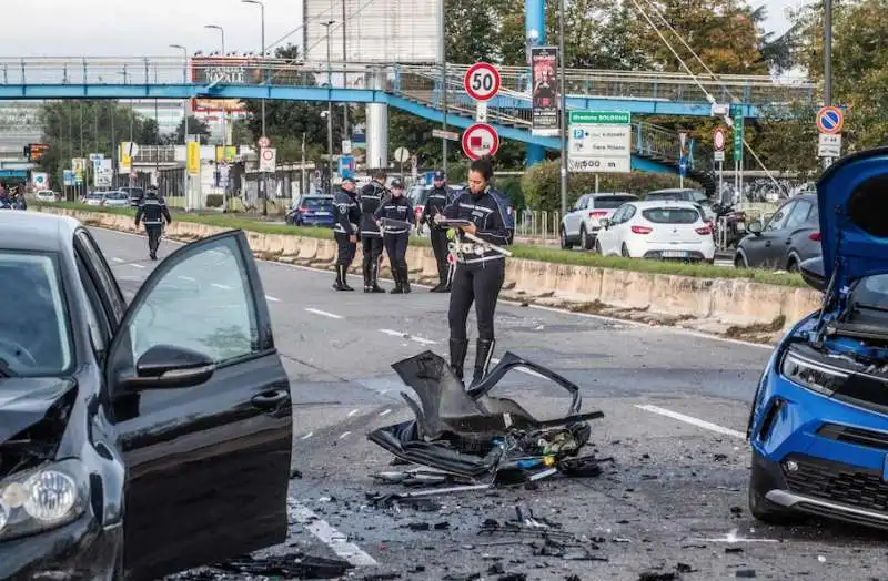 incidente viale forlanini   milano   5