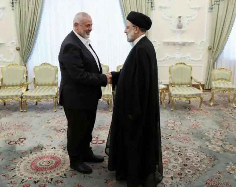 ISMAIL HANIYEH EBRAHIM RAISI 