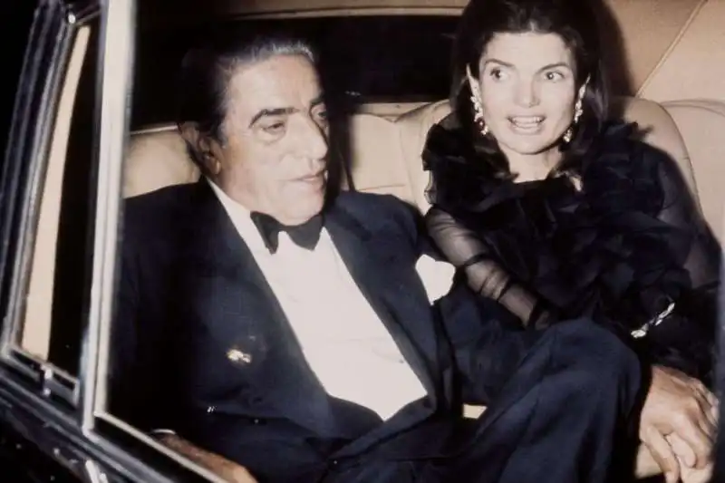 jackie e aristotele onassis