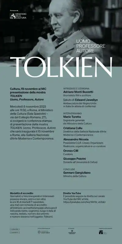 LA MOSTRA DI TOLKIEN ALLA GNAM  