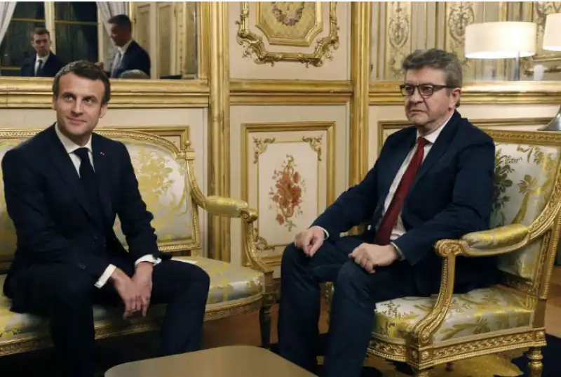 macron melenchon