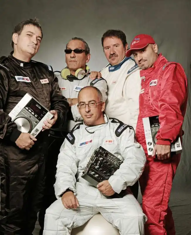 marco trani, stefano di nicola, gino woody bianchi, paolo micioni e corrado rizza (foto di fabio lovino)