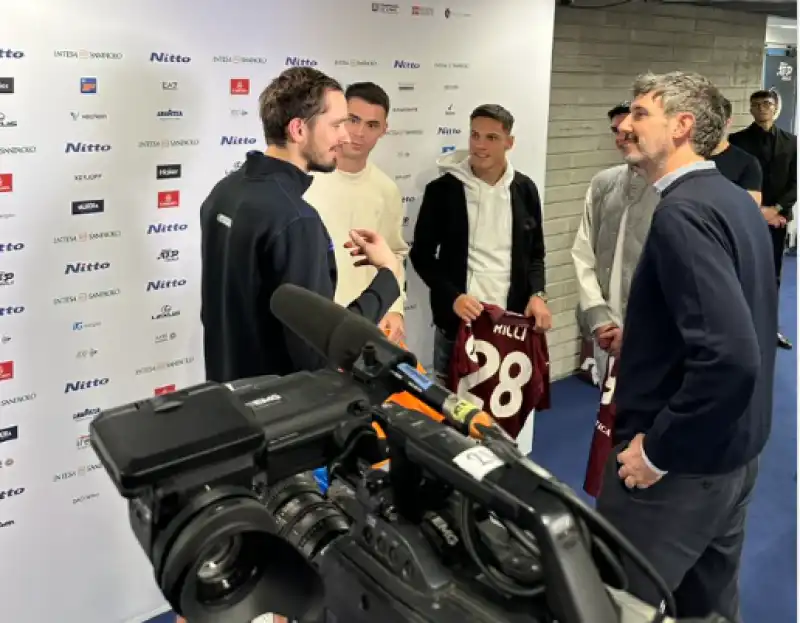 medvedev e i calciatori del torino