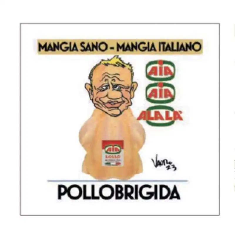 POLLOBRIGIDA - VIGNETTA DI VAURO SUL FATTO QUOTIDIANO