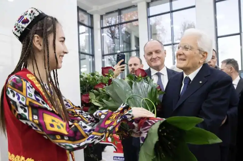 sergio mattarella in uzbekistan 