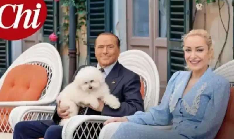 SILVIO BERLUSCONI MARTA FASCINA DUDU - FOTO DI CHI