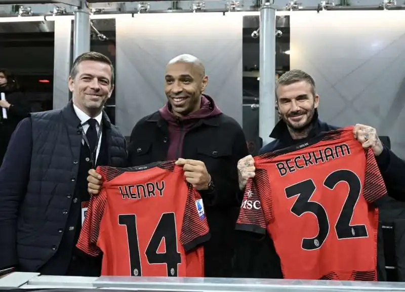 thierry henry   david beckham