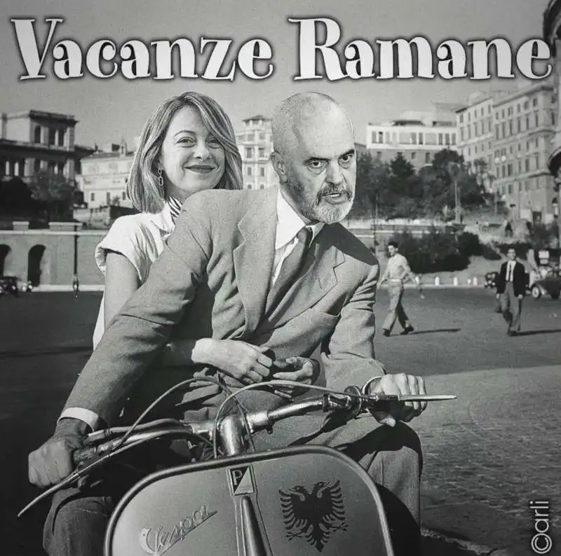 VACANZE RAMANE - MEME BY EMILIANO CARLI 