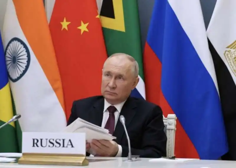 VLADIMIR PUTIN VERTICE BRICS