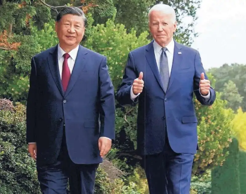 XI JINPING E JOE BIDEN