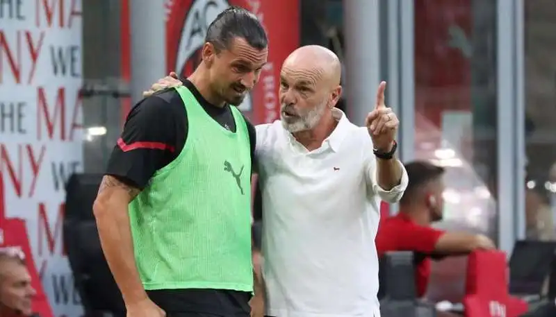 zlatan ibrahimovic stefano pioli 2