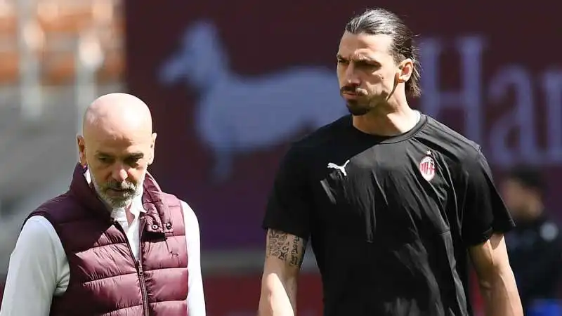 zlatan ibrahimovic stefano pioli 4