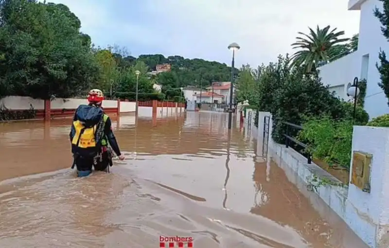 allarme maltempo a barcellona 5