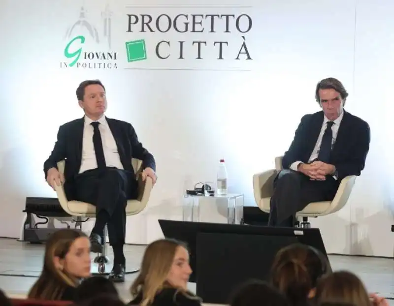 ANDREA CECCHERINI E JOSE MARIA AZNAR - PREMIO PROGETTO CITTA 2024