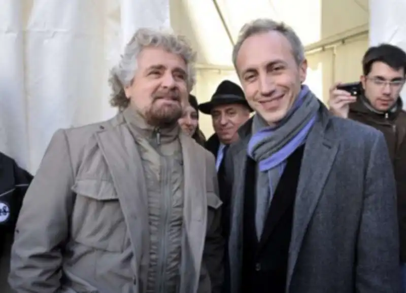 BEPPE GRILLO MARCO TRAVAGLIO 