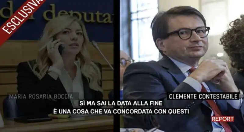 chiamata tra maria rosaria boccia e clemente contestabile   report   1