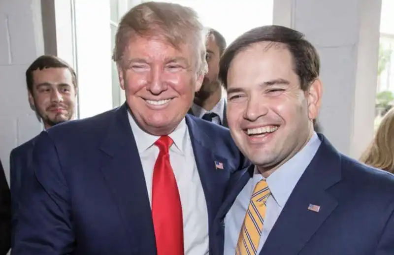 DONALD TRUMP MARCO RUBIO 