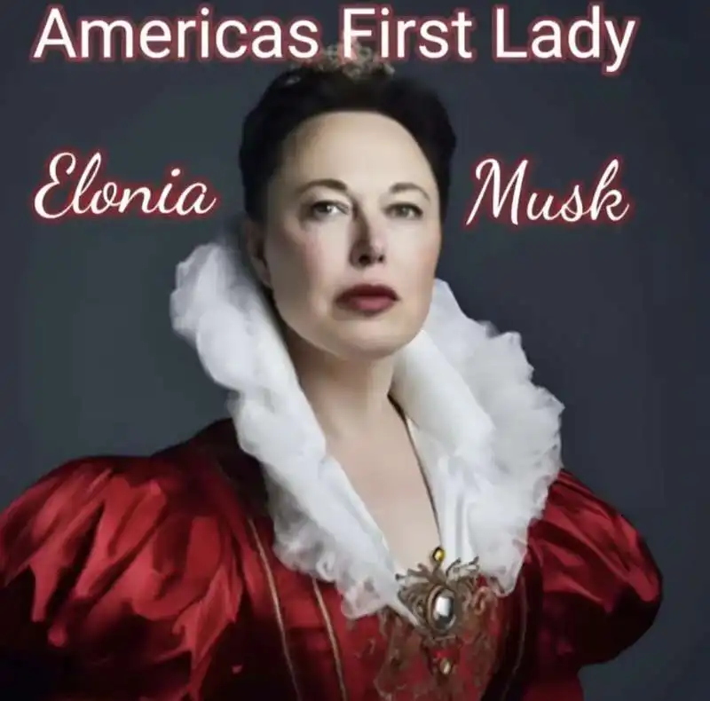 elonia musk   meme su elon musk first lady di trump   1