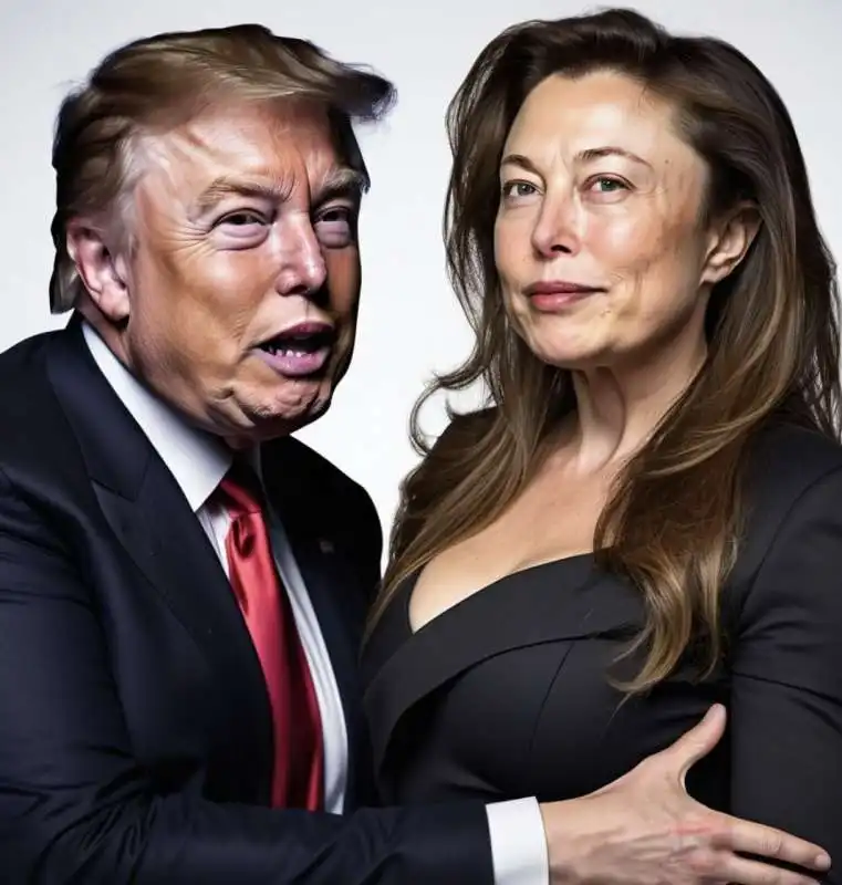 elonia musk   meme su elon musk first lady di trump   8