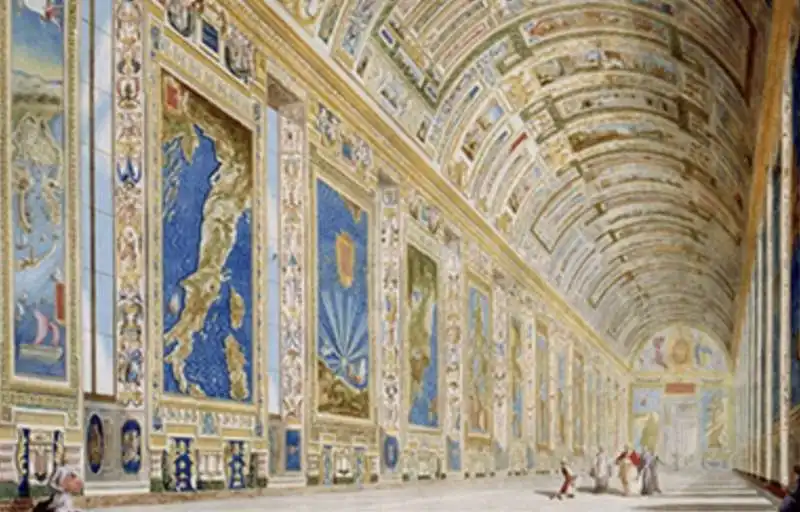 galleria delle carte geografiche   musei vaticani   1