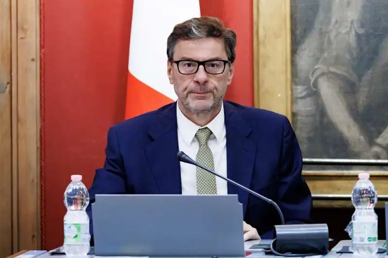 GIANCARLO GIORGETTI - FOTO LAPRESSE