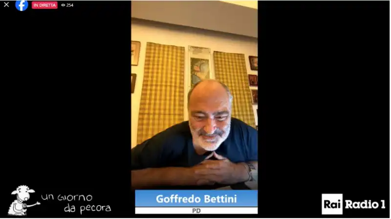 goffredo bettini a un giorno da pecora