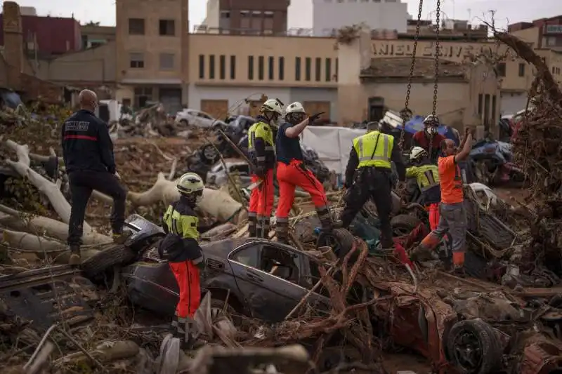 i danni dell alluvione a paiporta   valencia   foto lapresse