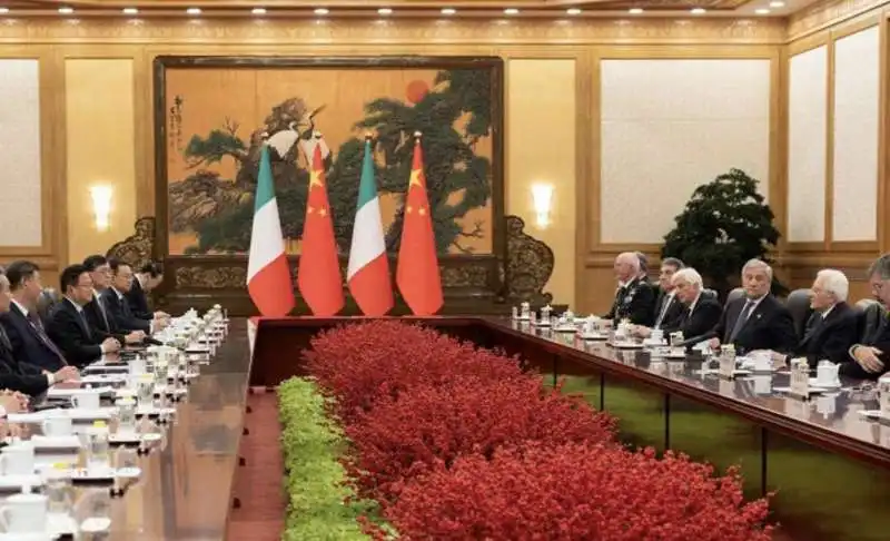 il viaggio di sergio mattarella in cina