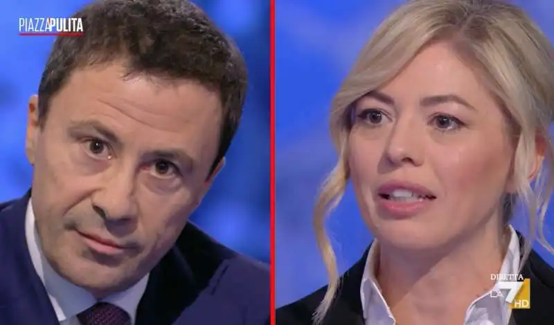 italo bocchino vs maria rosaria boccia   piazzapulita   1