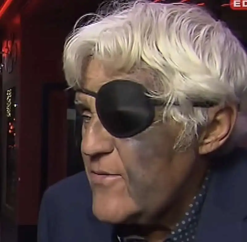 jay leno con la faccia nera