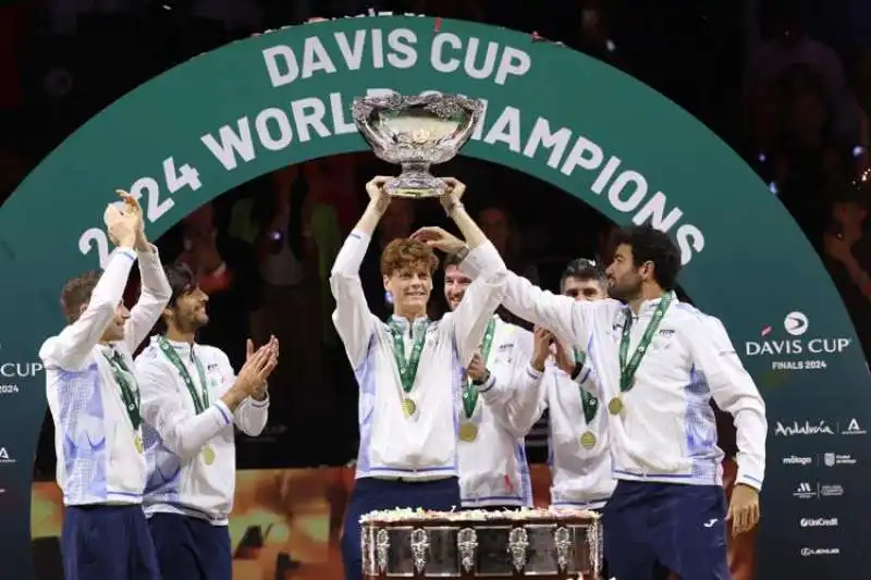 l'italia vince la coppa davis 2024 