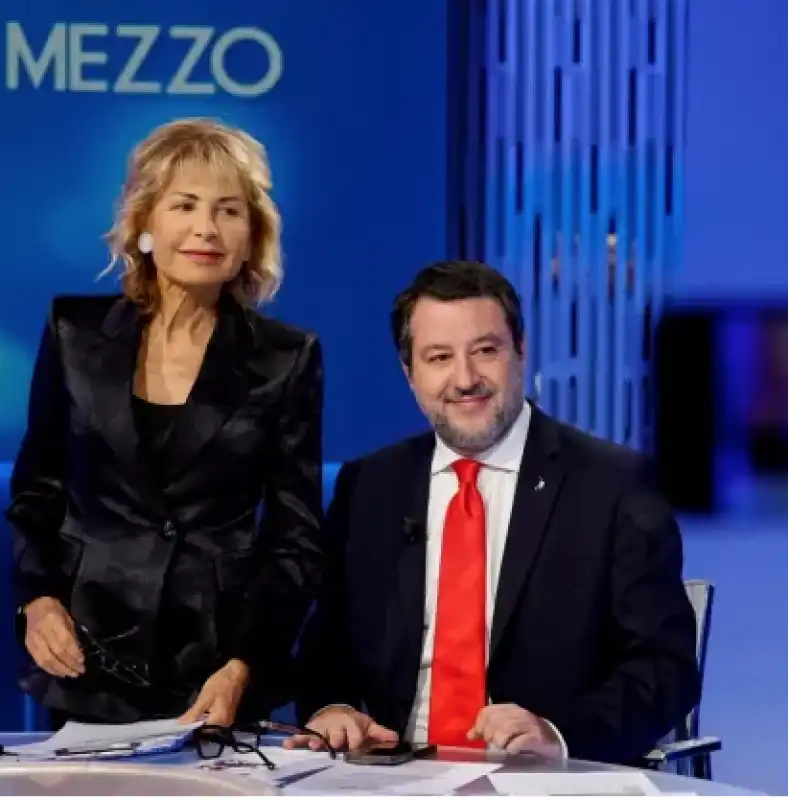 lilli gruber matteo salvini