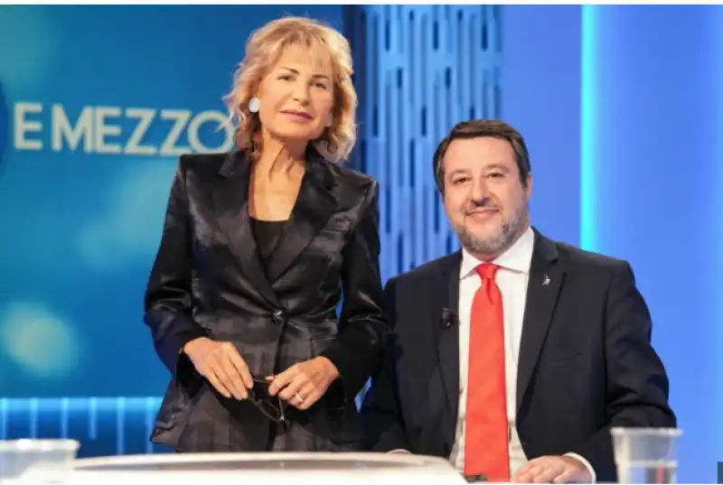 lilli gruber matteo salvini